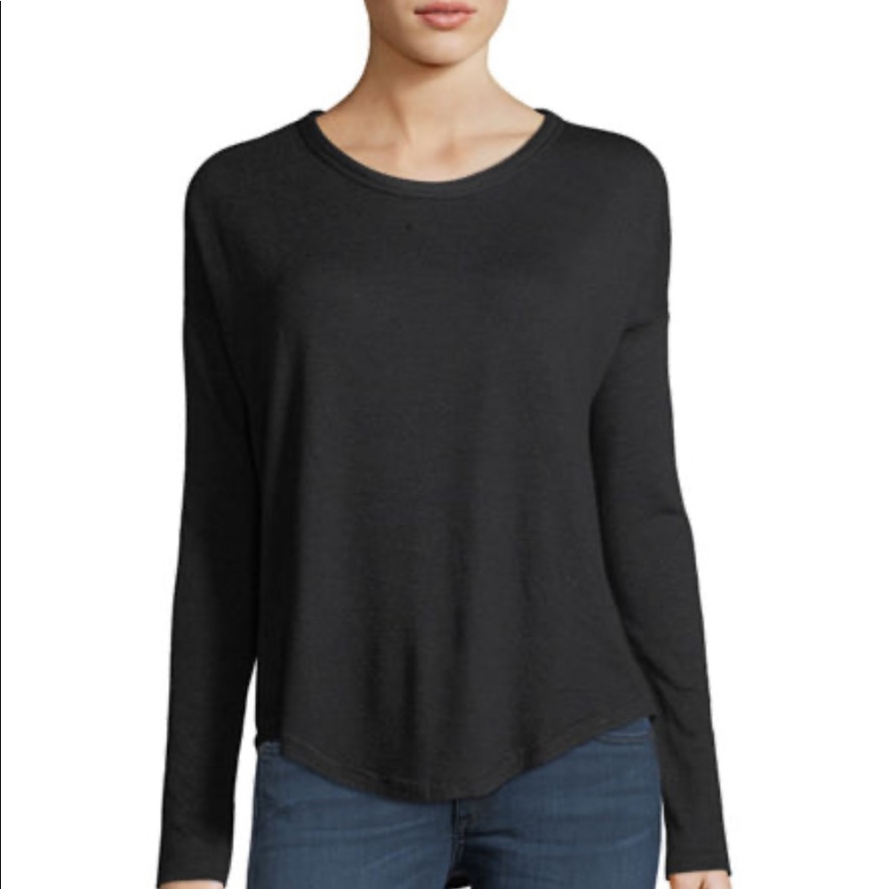 Rag & Bone, Hudson Crewneck Long-Sleeve Top